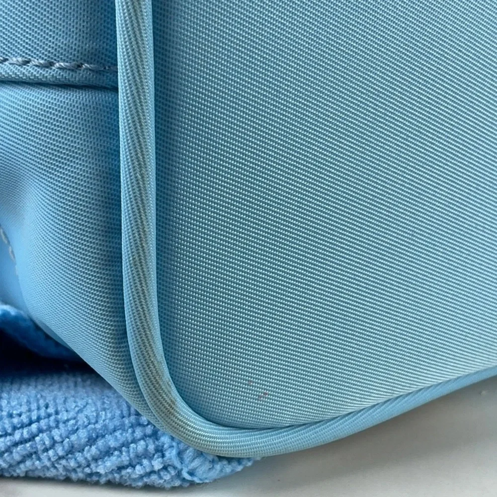 Coach 6260 Y2K Daisy Hampton Mini Blue Tote with Purple and‎ Brown Accents - Picture 15 of 16